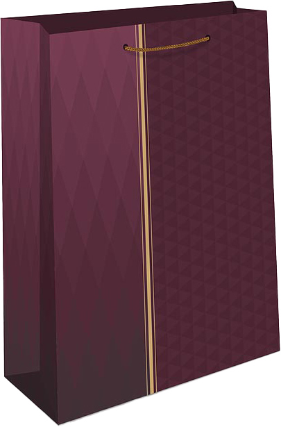 Сумка подарочная Элегантный штрих 11,5*14,5*6,5   