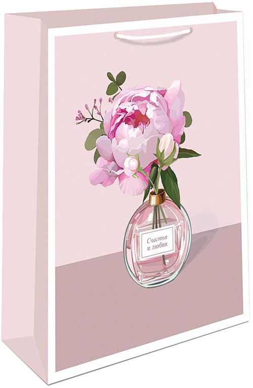 Сумка подарочная Счастья и любви 11,5*14,5*6,5   