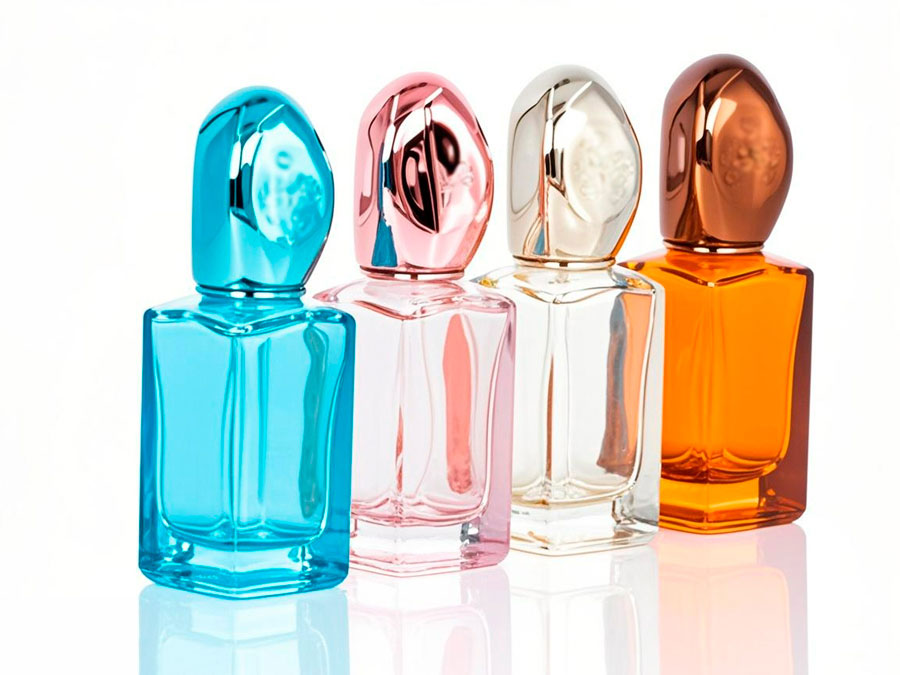 Флаконы для духов из цветного стекла Интенсив 31 мл