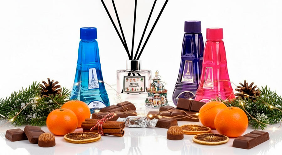 Подборка новогодних ароматов духов RENI и ароматов для дома RENI Home